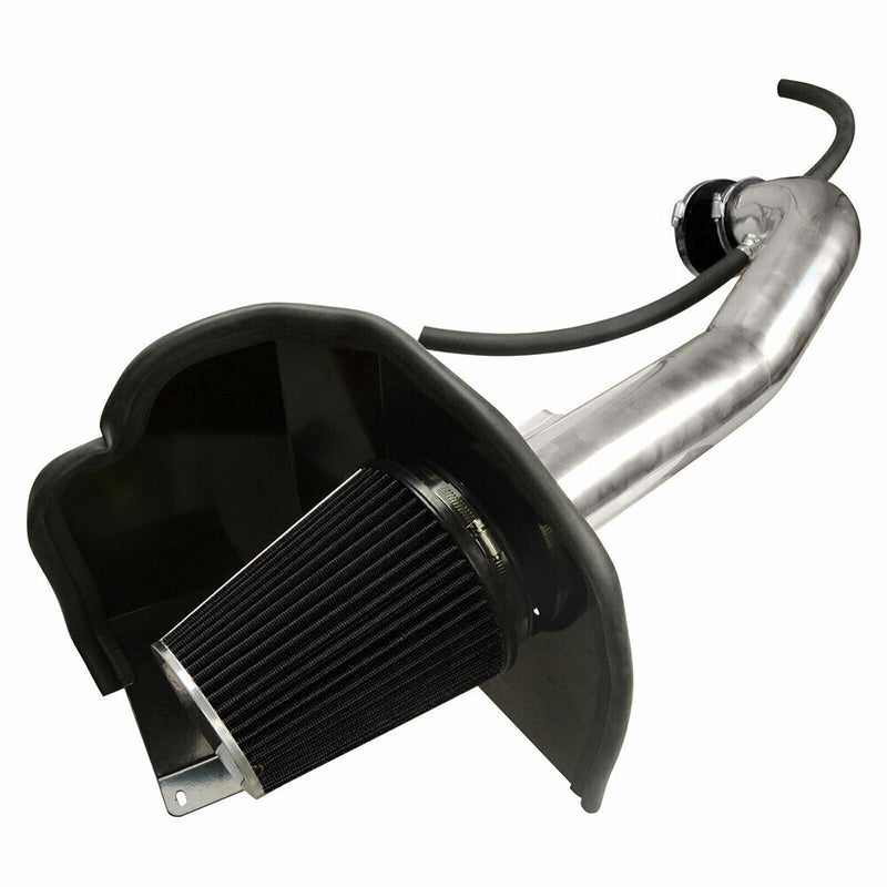 DURAFORCE Cold Air Intake Kit W/ Filter Heat Shield for 2014-2019 Chevy/GMC V8 5.3L 6.2L