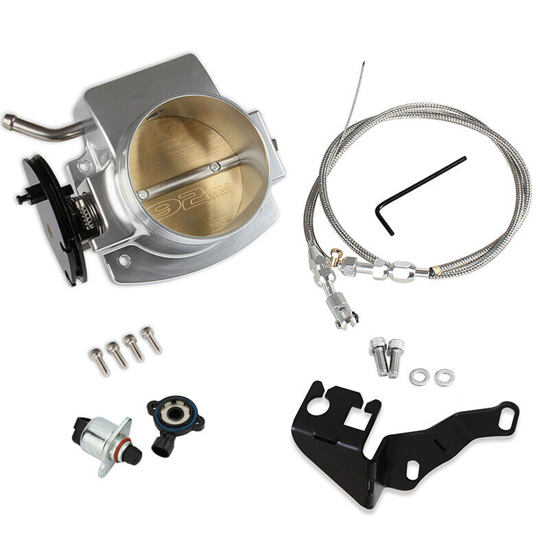 DURAFORCE New 92mm Throttle Body & TPS IAC Throttle Cable Bracket for LSX LS LS1 LS2 LS7