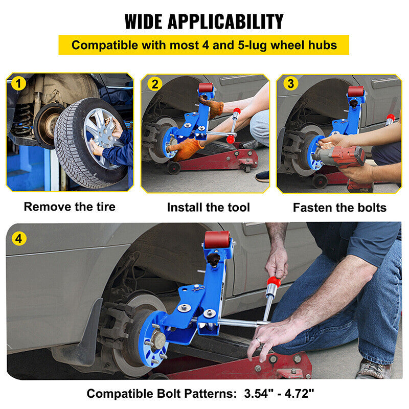 DURAFORCE Blue Fender Roller Tool Reforming Extending Auto Body Wheel Arch Roller