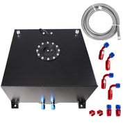 DURAFORCE Universal 20 Gallon 79L Fuel Cell Tank with Cap/Level Sender/12FT Oil Feed Line