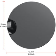 DURAFORCE Gas Tank Door Cover Cap for Ford F150 2004-2008 4L3Z-99405A26-EAA Black