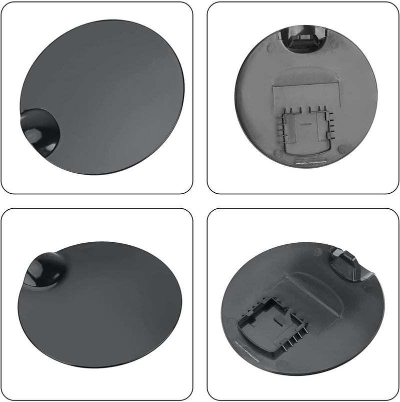 DURAFORCE Gas Tank Door Cover Cap for Ford F150 2004-2008 4L3Z-99405A26-EAA Black
