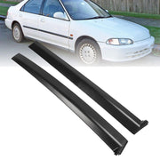 DURAFORCE New Left&Right Side Door Garnish Trim Pillar Sash For 1992-1995 Honda Civic US