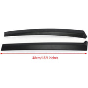 DURAFORCE New Left&Right Side Door Garnish Trim Pillar Sash For 1992-1995 Honda Civic US