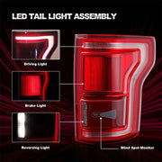 DURAFORCE For Ford F-150 2015 2016 2017 Right LED Tail Light W/Blind Spot HL3Z-13404-D