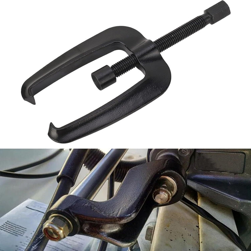 DURAFORCE Hydraulic Steering Support Bracket Puller Steel Fits for Seastar, Uflex Black