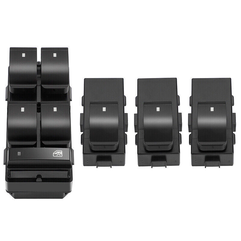 DURAFORCE Window Control Switch 20945129 22895545 Driver+Passenge Side for 07-13 Chevy GMC