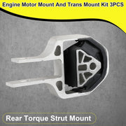 DURAFORCE Engine & Transmission Mounts Kit For Dodge Dart 2.4L 2013-2016 68081491AF