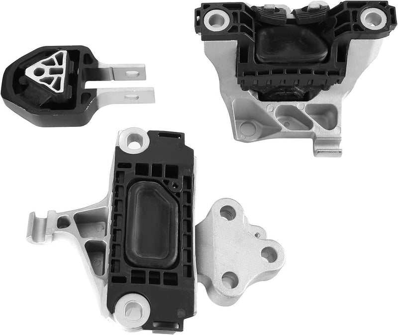 DURAFORCE Engine & Transmission Mounts Kit For Dodge Dart 2.4L 2013-2016 68081491AF