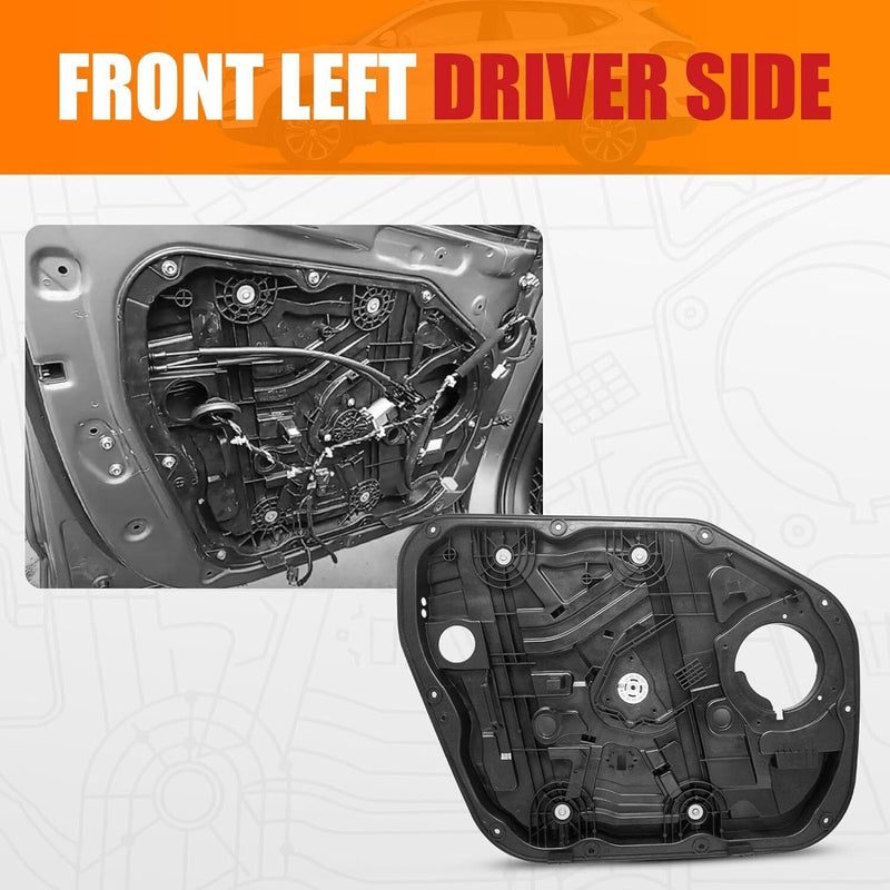 DURAFORCE Window Regulator Fit for Hyundai Tucson 2016-2021 Front Left Driver Side