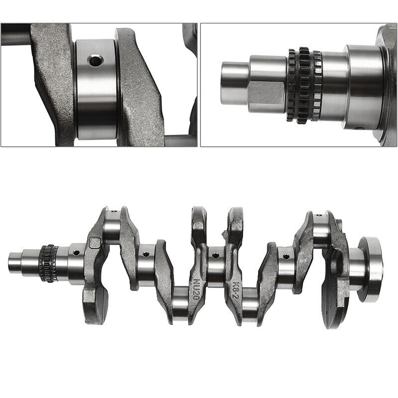 DURAFORCE 2.0L Engine Crankshaft 23110-2E501 For Hyundai Elantra Kona 2017-2020 Silver