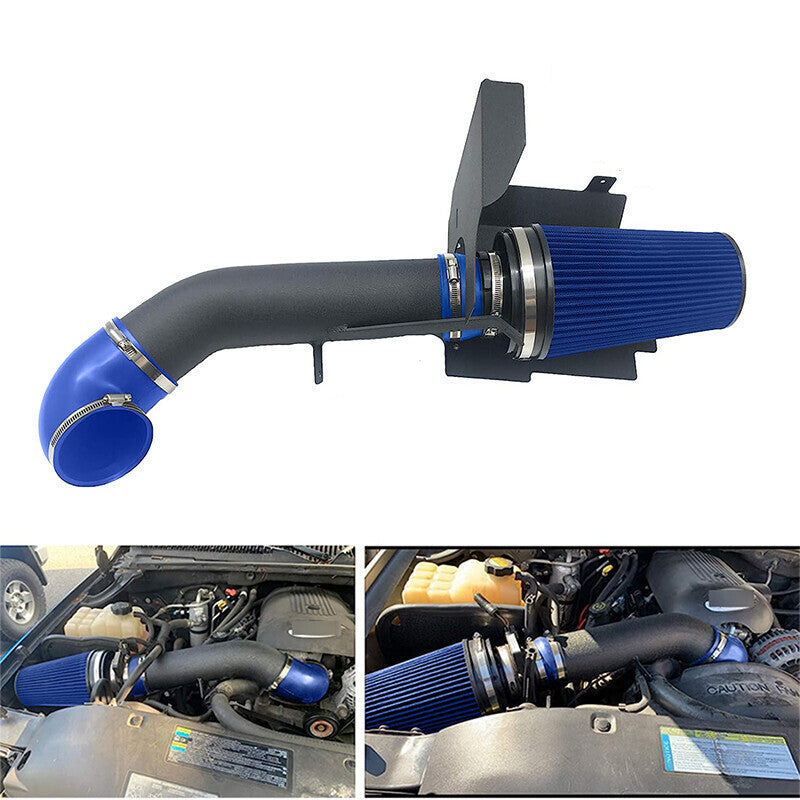 DURAFORCE Performance 4 Inch Cold Air Intake Filter Kit for 1999-2006 GMC Chevy V8 1500