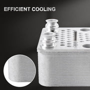 DURAFORCE New Oil Cooler Kit For 2003-07 Ford Powerstroke Diesel 6.0L F250 F350 F450 F550