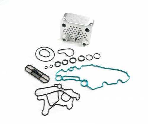 DURAFORCE New Oil Cooler Kit For 2003-07 Ford Powerstroke Diesel 6.0L F250 F350 F450 F550