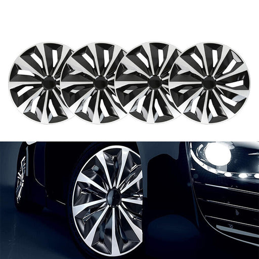 DURAFORCE 16" Wheel Covers Full Rim Snap On Hub Caps fit R16 Tire & Steel Wheels Set of 4