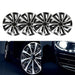 DURAFORCE 16" Wheel Covers Full Rim Snap On Hub Caps fit R16 Tire & Steel Wheels Set of 4