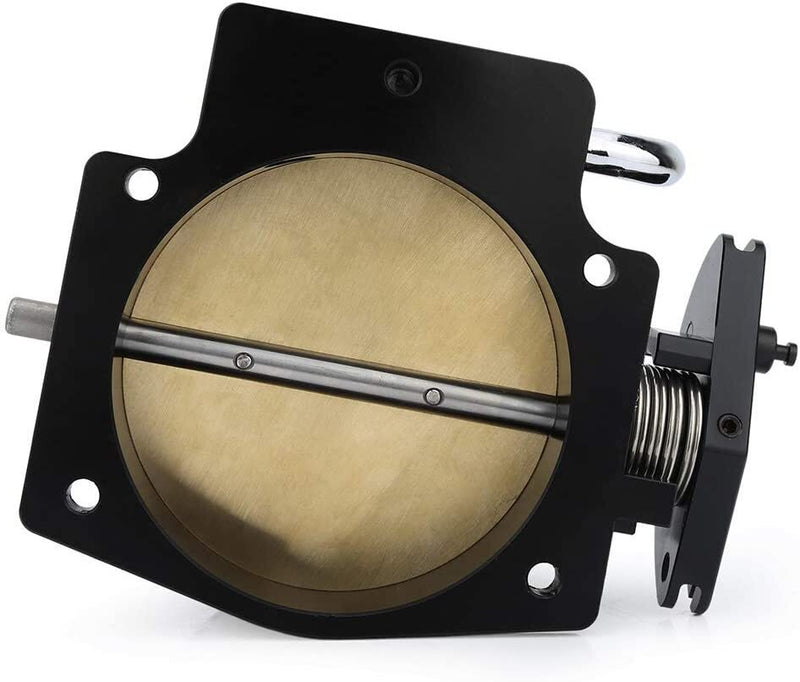 DURAFORCE 102mm 4 Bolt Throttle Body W/ TPS IAC+Throttle Bracke For GM Gen III LS1 LS2 LS6