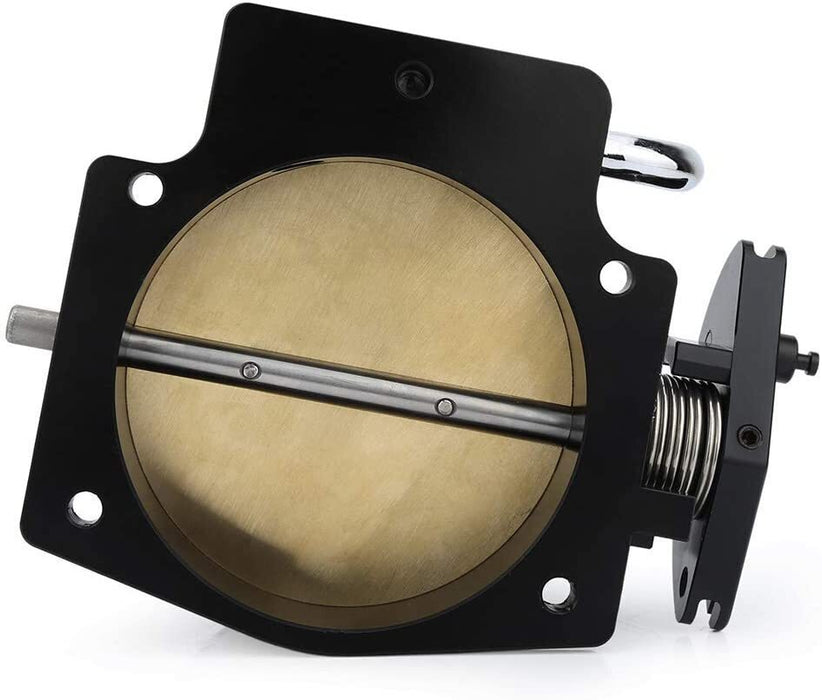 DURAFORCE 102mm 4 Bolt Throttle Body W/ TPS IAC+Throttle Bracke For GM Gen III LS1 LS2 LS6