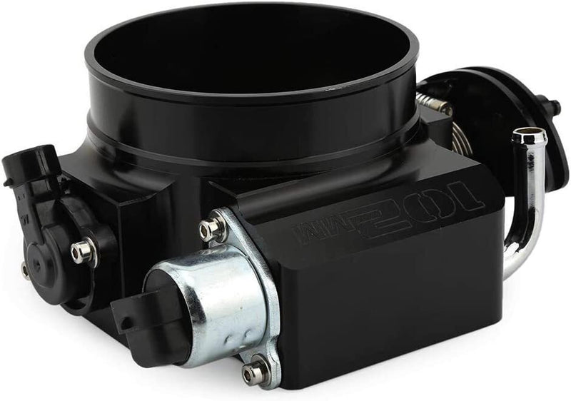 DURAFORCE 102mm 4 Bolt Throttle Body W/ TPS IAC+Throttle Bracke For GM Gen III LS1 LS2 LS6