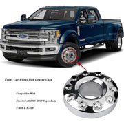 DURAFORCE Front Wheel Hub Center Cap For Ford F450 F550 Super Duty 05-17 10 Lug Wheels New