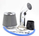 DURAFORCE Cold Air Intake Filter Induction Kit 3" Aluminum Pipe Power Flow Hose System New
