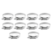 DURAFORCE 10 Pack 3.5" inch Stainless Steel T-Bolt Clamp Turbo Intake Intercooler TBOLT