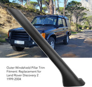 DURAFORCE Pair WINDSCREEN A Post Pillar Trim L&R Black For LAND ROVER DISCOVERY 2 99-03 04