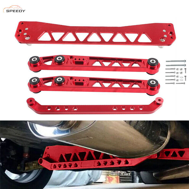 DURAFORCE BILLET SUBFRAME CONTROL ARM LCA TIE BAR BRACE REAR FOR 96-00 HONDA CIVIC EK R