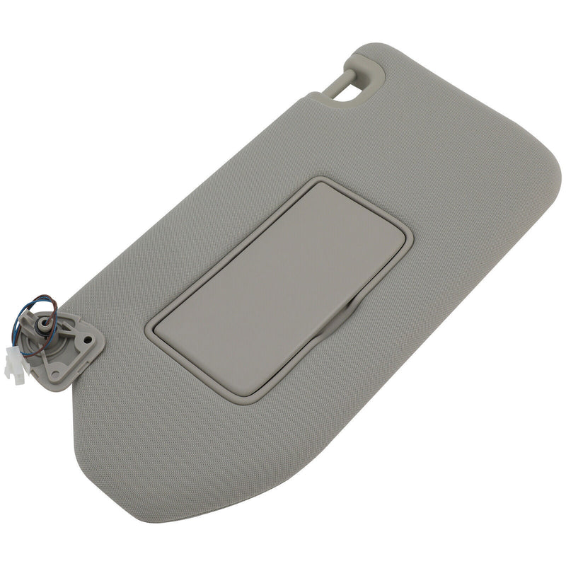 DURAFORCE Left Driver Gray Sun Visor With Lamp for Nissan Pathfinder 2013-2018 96401-9PB0A