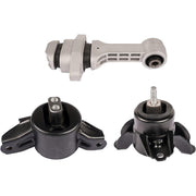 DURAFORCE Set of 3 Engine Motor & Trans Mount Kit For Hyundai Accent Elantra Kia Forte Rio