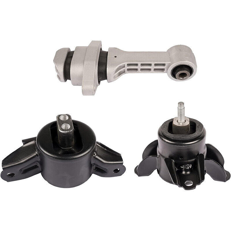DURAFORCE Set of 3 Engine Motor & Trans Mount Kit For Hyundai Accent Elantra Kia Forte Rio