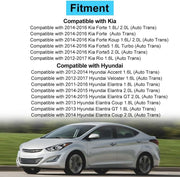 DURAFORCE Set of 3 Engine Motor & Trans Mount Kit For Hyundai Accent Elantra Kia Forte Rio