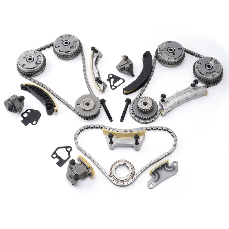 DURAFORCE FOR 2008-2016 BUICK ENCLAVE TIMING CHAIN KIT+ 4VVT CAM PHASER INT&EXH