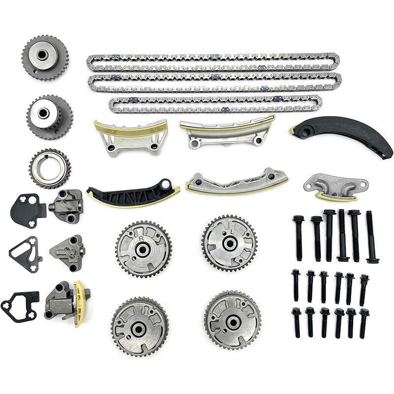 DURAFORCE FOR 2008-2016 BUICK ENCLAVE TIMING CHAIN KIT+ 4VVT CAM PHASER INT&EXH
