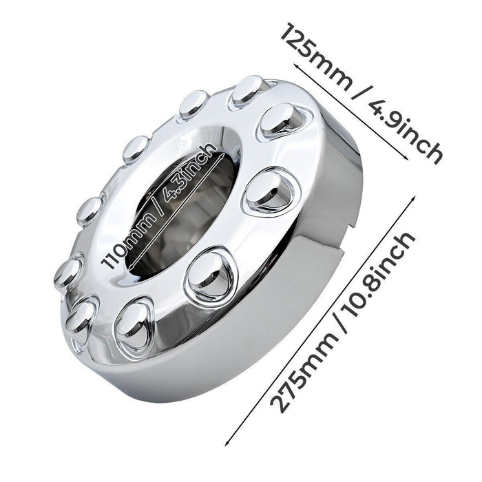 DURAFORCE 1X Super Duty Wheel Center Hub Caps Dually 10 Lug 5C3Z1130NA For 05-16 F450 F550