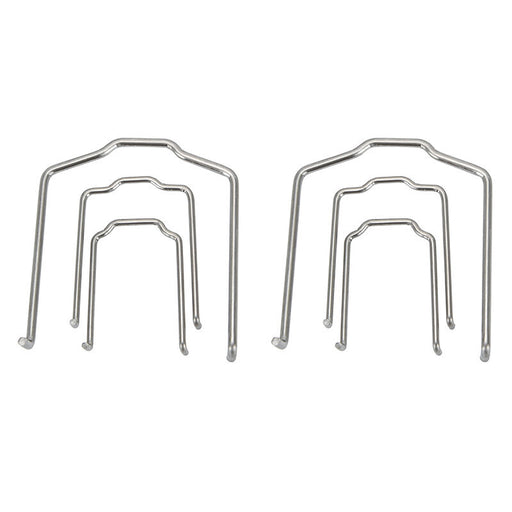 DURAFORCE 6x Radiator Hose Retaining Spring Horse Shoe Clip Clamp For BMW E39 E46 325i US