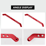 DURAFORCE Rear Lower Control Arms Subframe Brace Tie Bar for EK 96-00 Alumnium