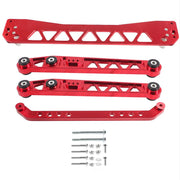 DURAFORCE Rear Lower Control Arms Subframe Brace Tie Bar for EK 96-00 Alumnium