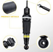 DURAFORCE Pair Rear Air Suspension Shock Struts Fit For Infiniti QX56 QX80 Armada 11-21