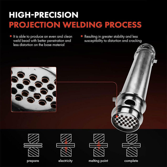 DURAFORCE 1815904C2 Diesel Engine Oil Cooler Kit for Ford F350 F450 F550 7.3 V8 1994-2003