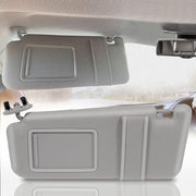 DURAFORCE Left Side Sun Visor Light Grey for 2006 2007 2008 2009 2010 2011 Toyota Camry