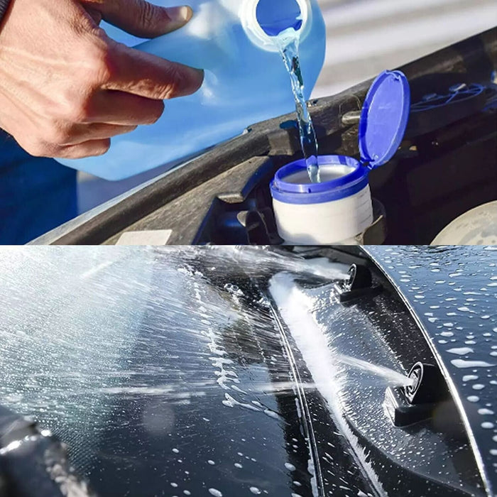 DURAFORCE 2L Sliver Universal Windscreen Washer Bottle Intercooler Spray Tank With Cap