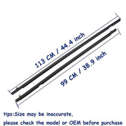 DURAFORCE For 2006-2011 Honda Civic Car 4pcs Weather Strip Window Moulding Trim Seal Belt