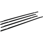 DURAFORCE For 2006-2011 Honda Civic Car 4pcs Weather Strip Window Moulding Trim Seal Belt