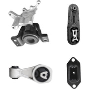 DURAFORCE Engine Motor & Trans Mount Set of 4 For 2013 2014 2015 2016 2017 Nissan Sentra