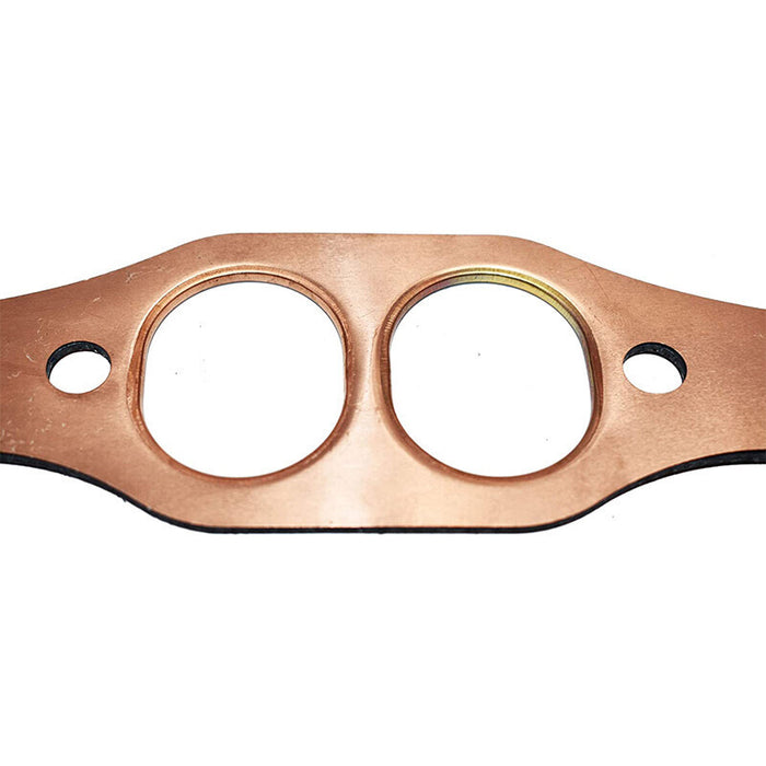 DURAFORCE 2pcs Reusable SBC Oval Port Copper Header Exhaust Gaskets for SB 327 305 383 New