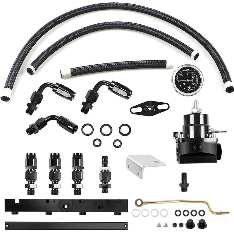 DURAFORCE K Series Tucked K Swap Fuel Line System Kit K20 K24 DC2 EG EK for Civic Integra