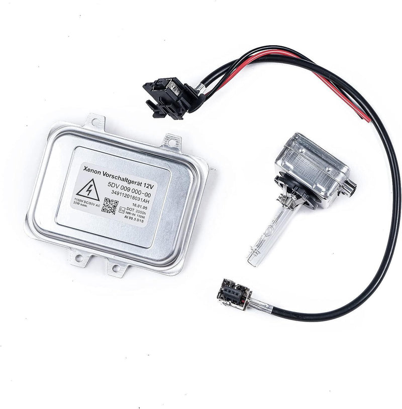 DURAFORCE Xenon HID Headlight Ballast Igniter D1S Bulbs For Cadillac Escalade 2007-2013