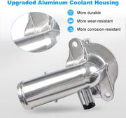 DURAFORCE Upgrade Coolant Thermostat Housing for 12-17 Jeep Wrangler 2018 Wrangler JK 3.6L