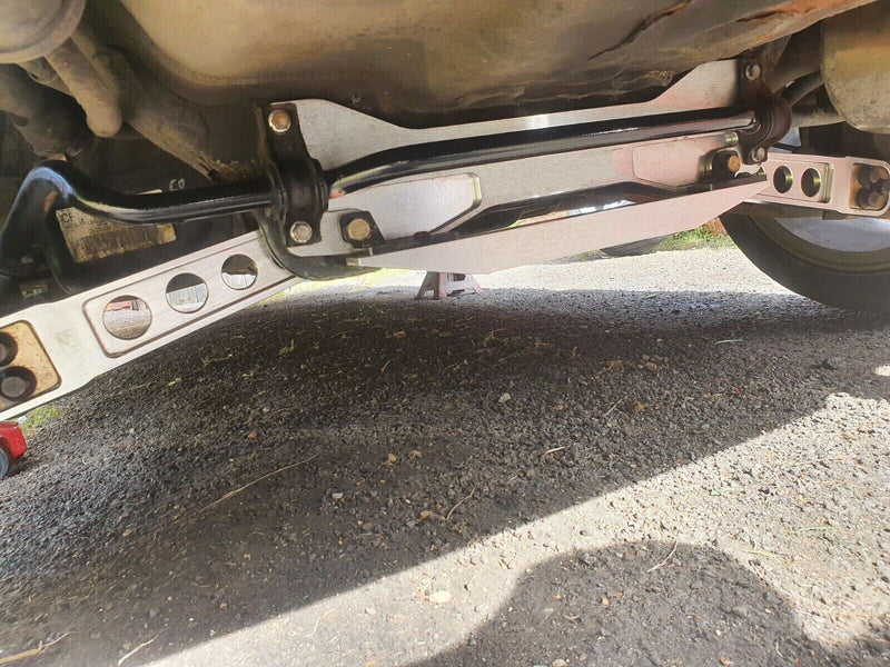 DURAFORCE Rear Lower Control Arm Subframe Brace Tie Bar for 01-05 Honda Civic DX ES EX Sli